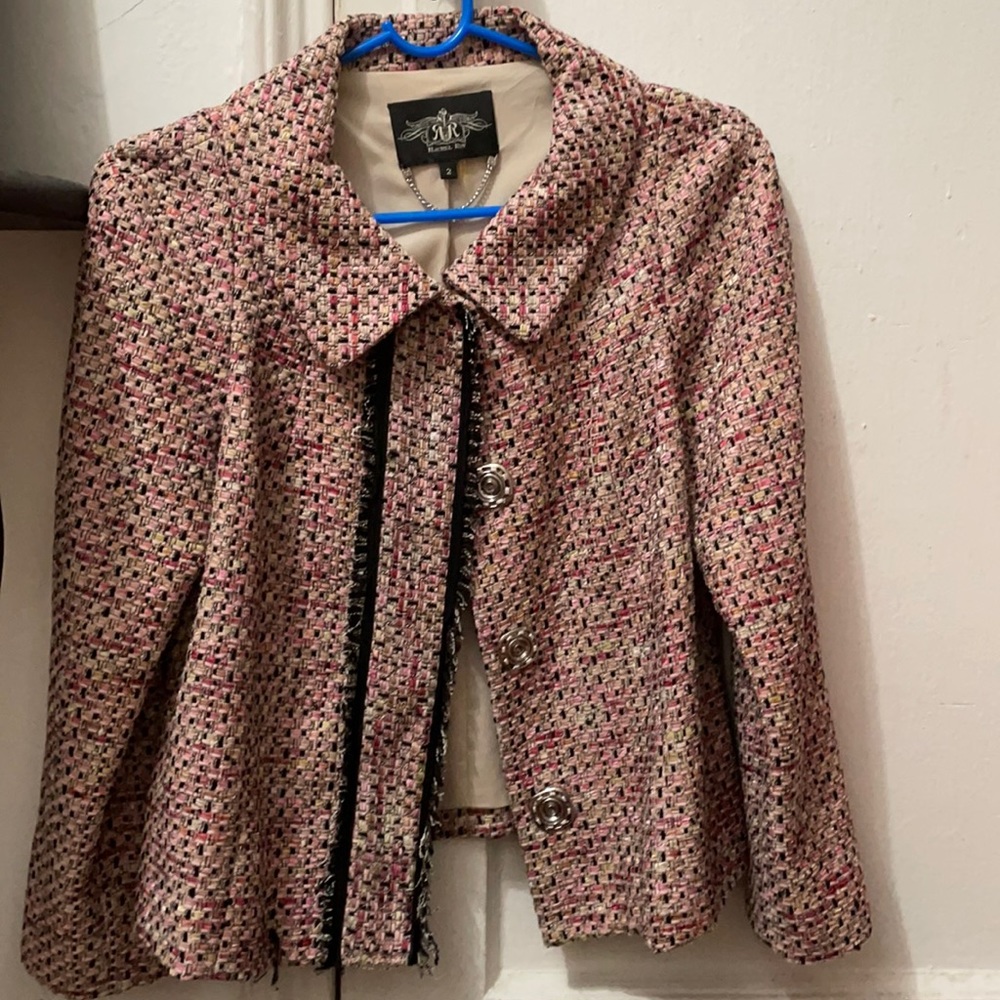 Rachel Roy Tweed Blazer Jacket